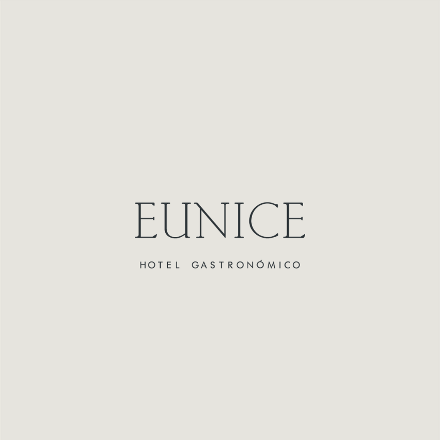 Identidad EUNICE Hotel Gastron&oacute;mico